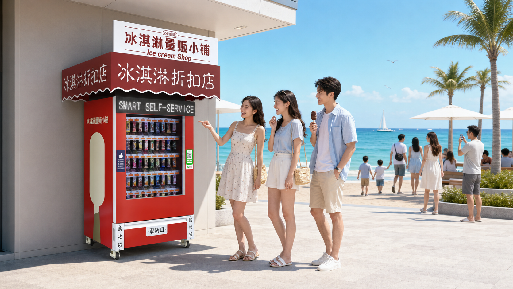 海边